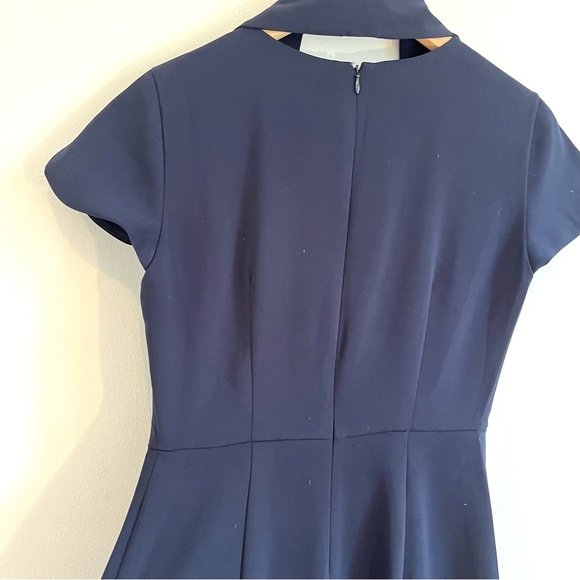 Club Monaco crepe navy jumpsuit - Picture 8 of 10